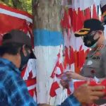2500 Bendera Merah Putih Dibagikan Masyarakat 284 Desa di Nganjuk