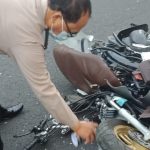 Gagal Nyalip, Truk Tabrakan Dengan Motor di Jombang, Mahasiswa Tewas