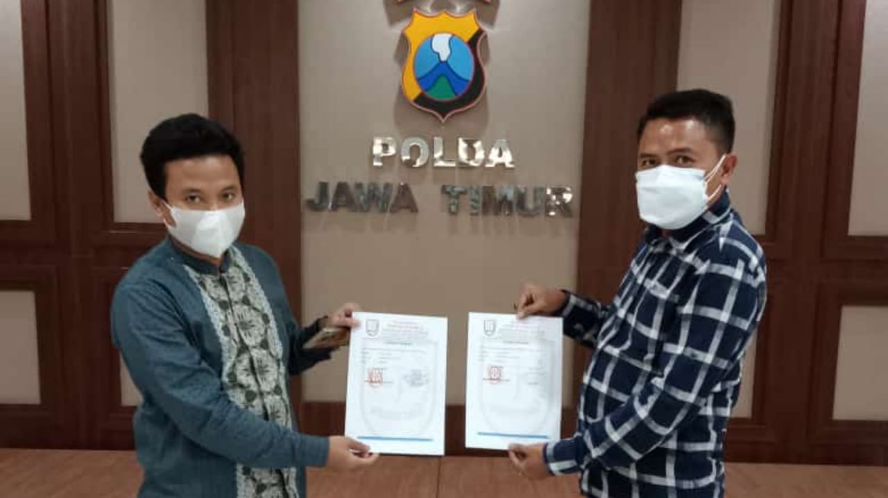Penggiat Antikorupsi Lamongan Laporkan Penyidik ke Propam Polda Jatim
