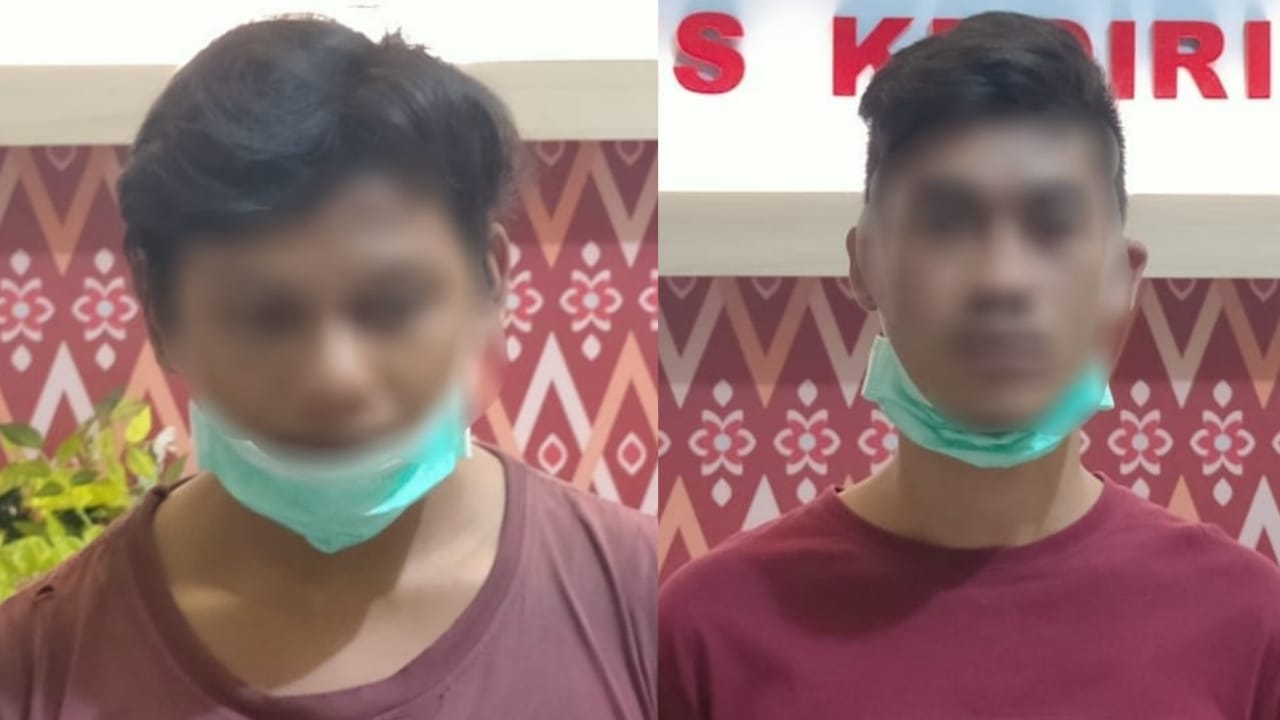 Dua Orang Pemuda Pengedar 614 Butir Pil Koplo di Kediri Dibekuk Polisi
