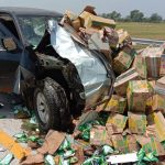 Tiga Orang Masuk RS Akibat Kecelakaan Beruntun 3 Mobil di Tol Jombang