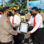 25 Anggota Berprestasi Terima Penghargaan Kapolres Kediri Kota