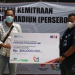 Daop 7 Berikan Bantuan Dana kepada Mitra Binaan KAI senilai Rp300 Juta