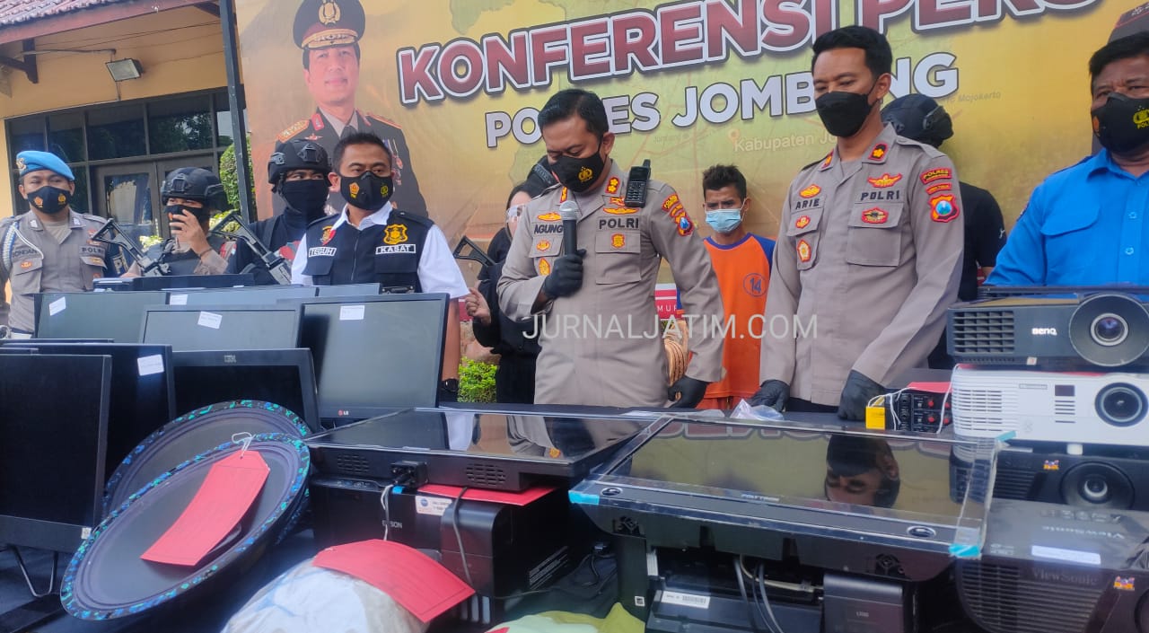 Pedagang Pentol Tiap Minggu Bobol Sekolah di Jombang, Total 22 TKP