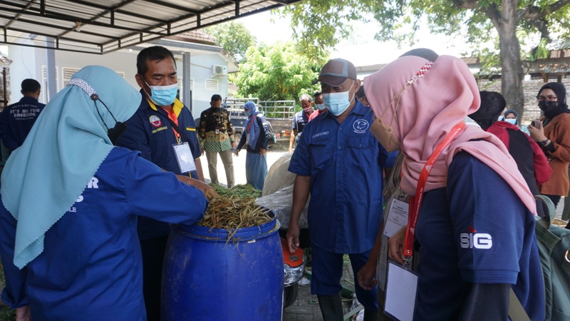 Pemulihan Ekonomi, SIG Gelar Pelatihan Pertanian Terpadu di Tuban