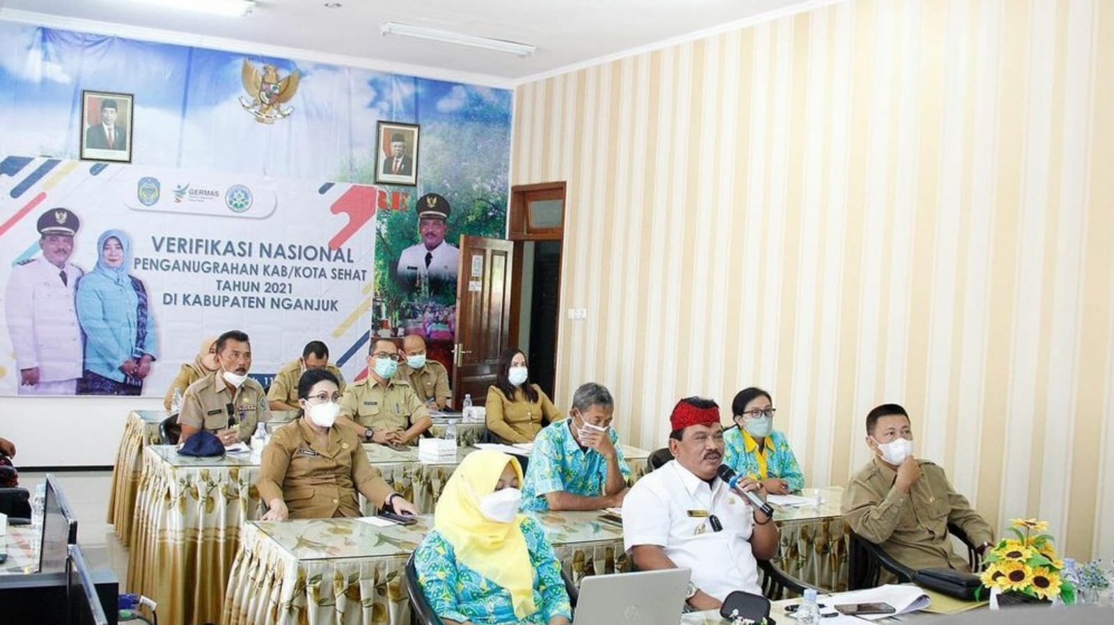 Penilaian KKS, Kabupaten Nganjuk Optimis Raih Swastisaba Wistara