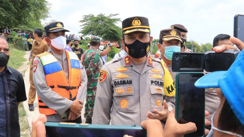 Kapolres Tuban Jelaskan Insiden Perahu Terbalik di Sungai Bengawan Solo