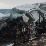 Begini Potret Mobil Yang Tewaskan Vanessa dan Suami di Tol Jombang