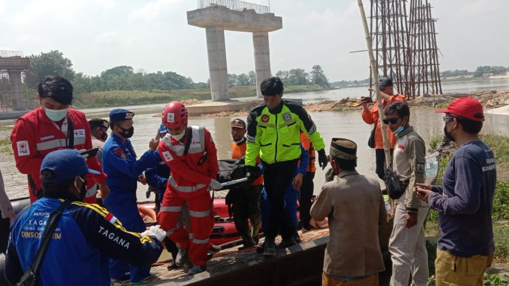 Tiga Korban Perahu Terbalik di Bengawan Solo Tuban Ditemukan Meninggal