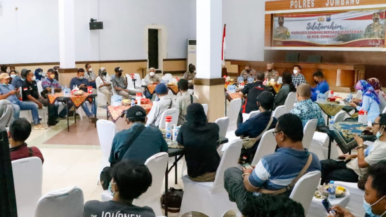 Kapolres Jombang Silaturahmi Wartawan untuk Tingkatkan Sinergitas