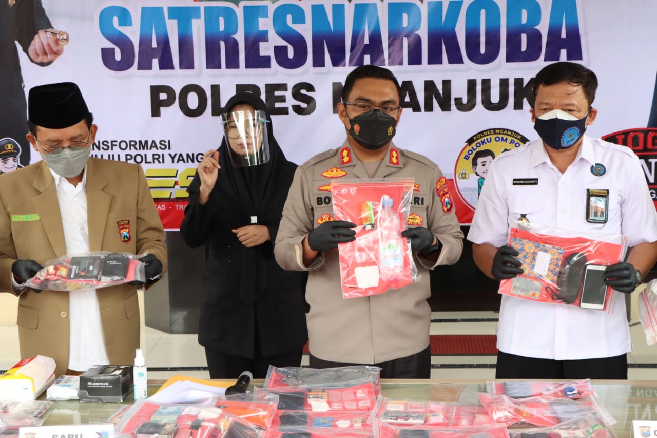 Anggota DPRD Nganjuk dan Belasan Pelaku Narkoba Dibekuk Polisi