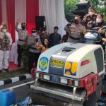 Tutup Tahun, Barang Bukti Hasil Ungkap Kasus Polres Nganjuk Dimusnahkan