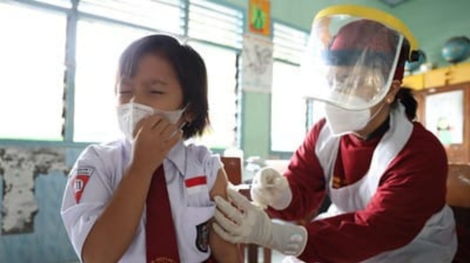 2022 Wajib PTM, Pemkot Kediri Targetkan Vaksinasi Anak Selesai Januari