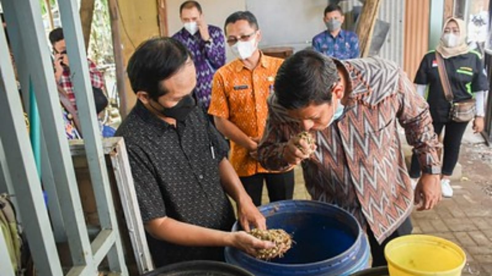 Peternak di Kota Kediri Olah Sampah untuk Makanan Ternak