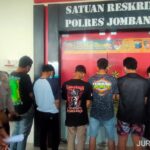 Polisi Ringkus 7 Remaja Sok Jago Yang Hantam Truk Melintas di Jombang