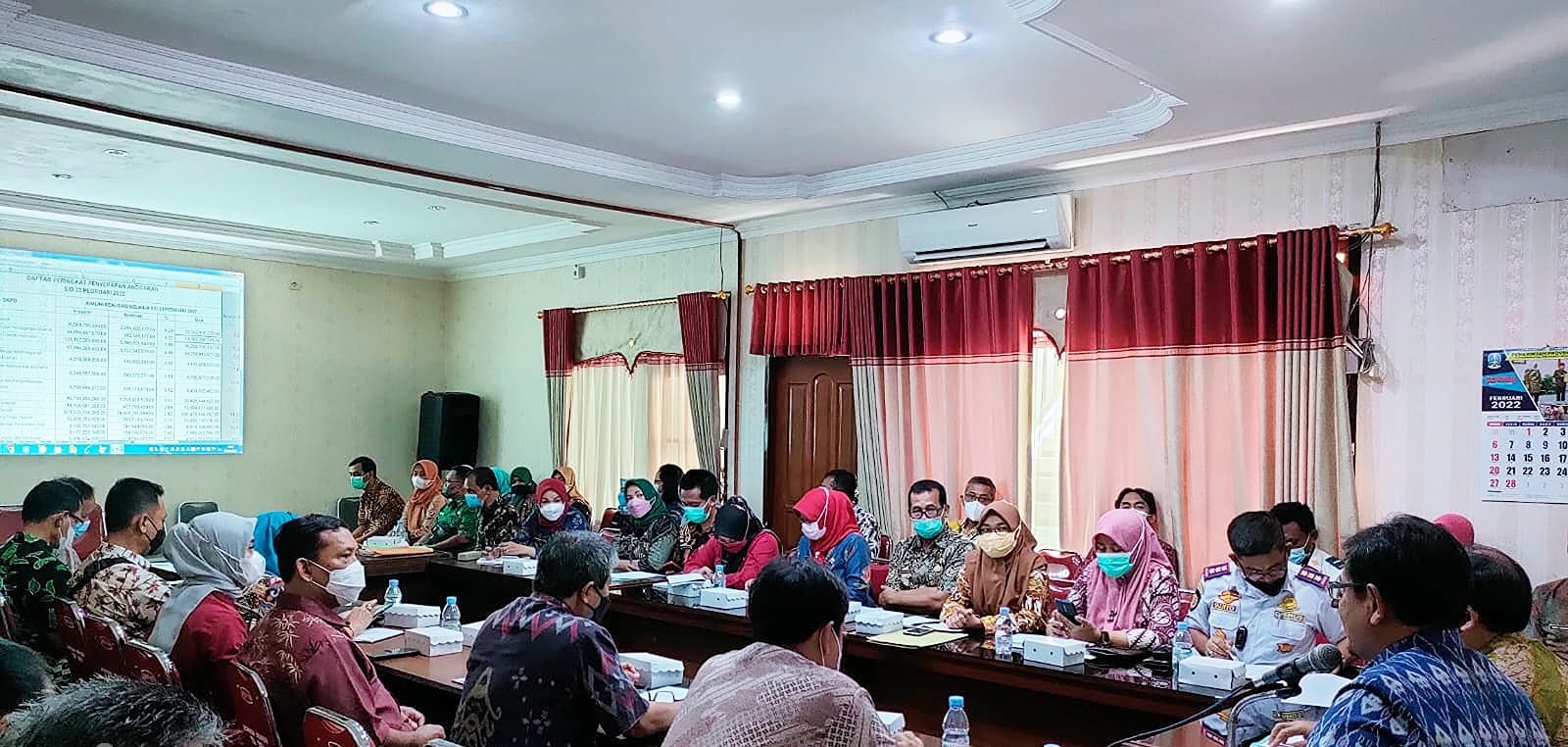 Pemkab Nganjuk Evaluasi Penyerapan Anggaran Perangkat Daerah