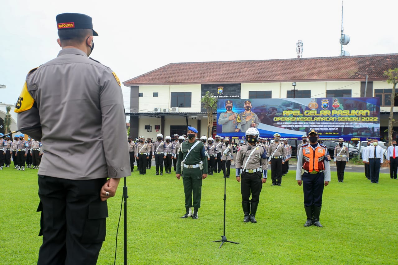 Operasi Keselamatan Semeru 2022 di Jombang Fokus 8 Pelanggaran