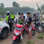 Motor Tak Bertuan Diamankan Polisi di Arena Balap Liar Ring Road Tuban