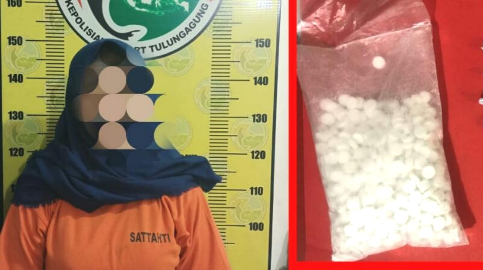 Edarkan pil koplo di Tulungagung, janda muda asal Jombang dibekuk polisi