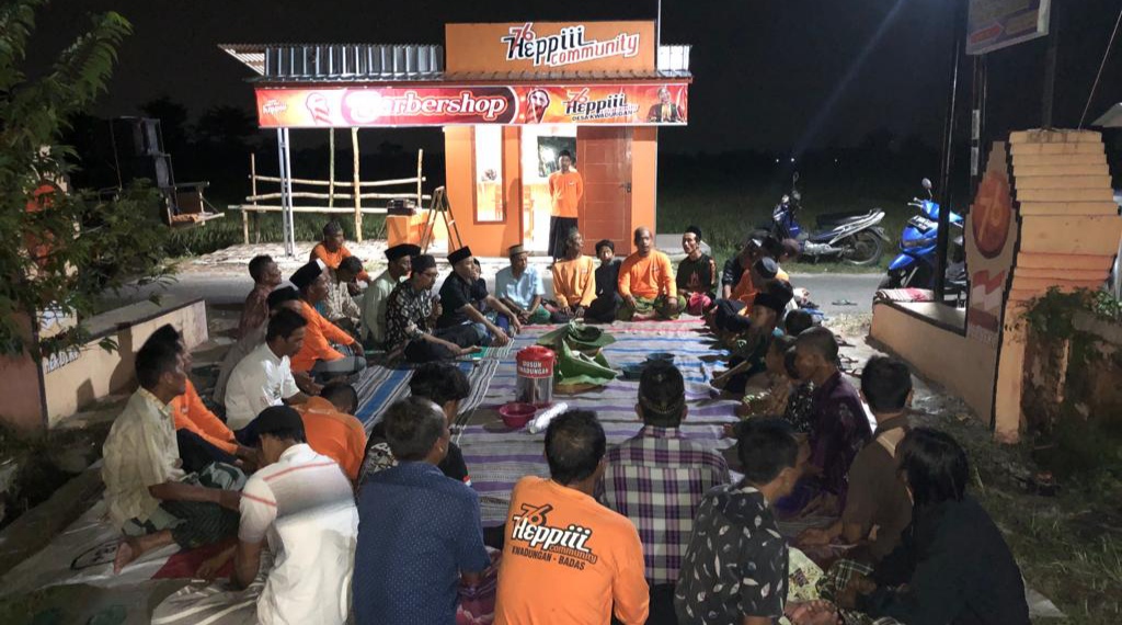 Karta heppiii community jombang makin mandiri, miliki barbershop sendiri