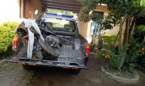 Bikin Kaget, Motor Pria Surabaya Terbakar saat Dikendarai di Jombang