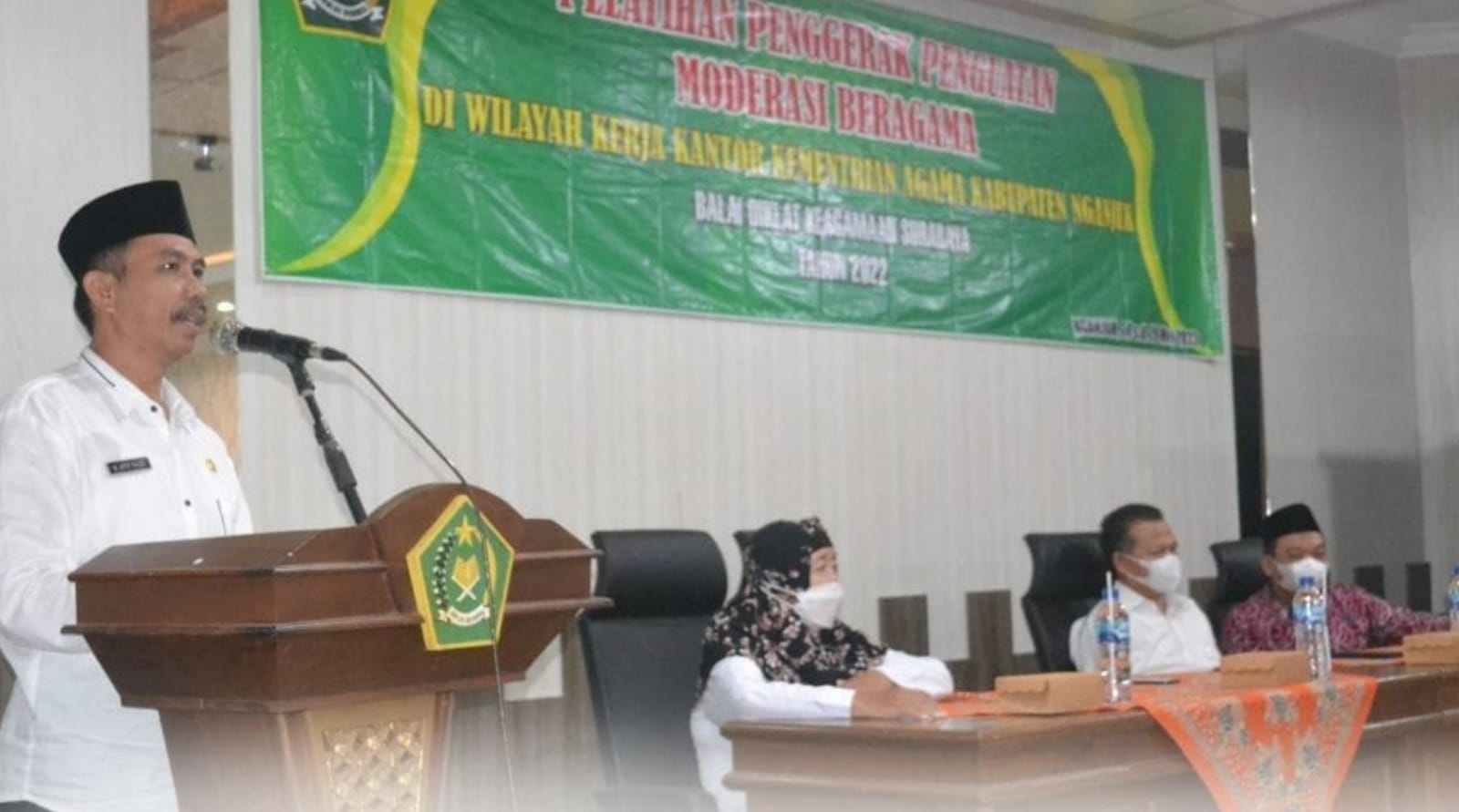 Kemenag Nganjuk Latih Penggerak Penguatan Moderasi Beragama