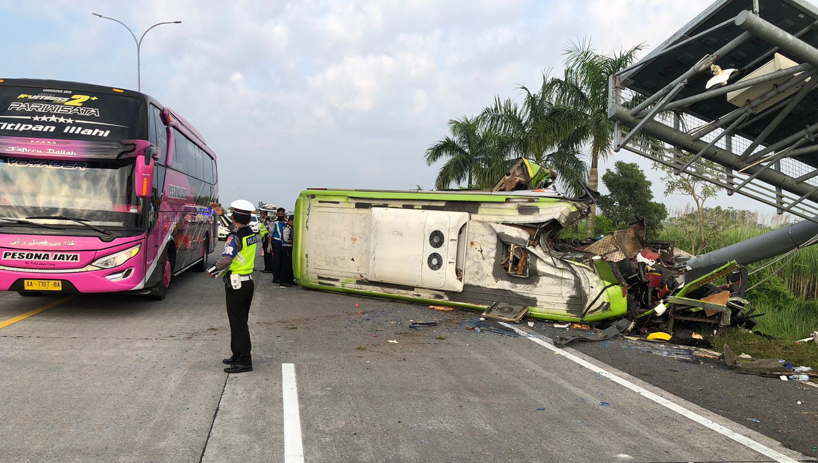 Hasil Tes Urine Sopir Bus Maut Tol Mojokerto Menggunakan Sejenis Sabu