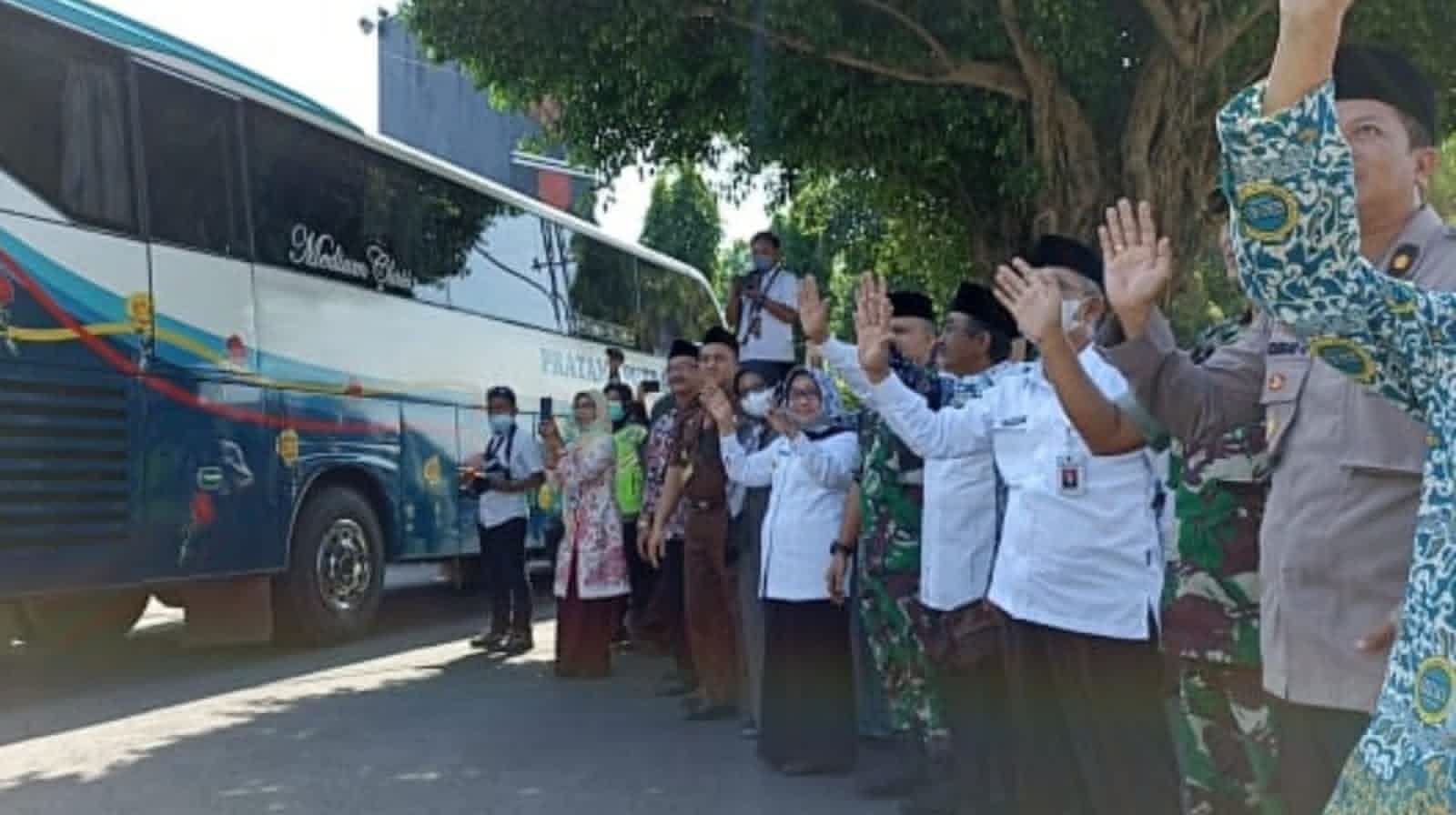 Haji 2022, Gelombang Terakhir 441 Jemaah Asal Jombang Diberangkatkan