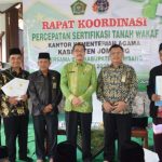Kemenag Percepat Sertifikasi Tanah Wakaf di Kabupaten Jombang