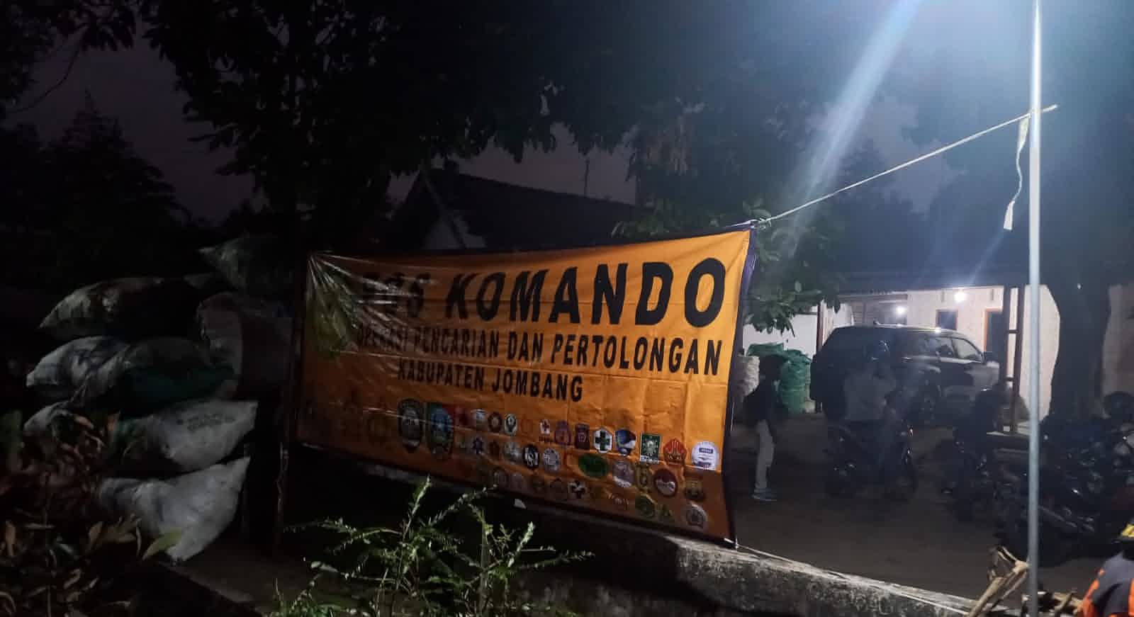 Belum Ketemu, Pencarian Remaja Tenggelam di Jombang Dilanjut Besok