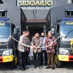 Polresta Sidoarjo Terima 2 Truk Operasional untuk Amankan Pilkades 2022