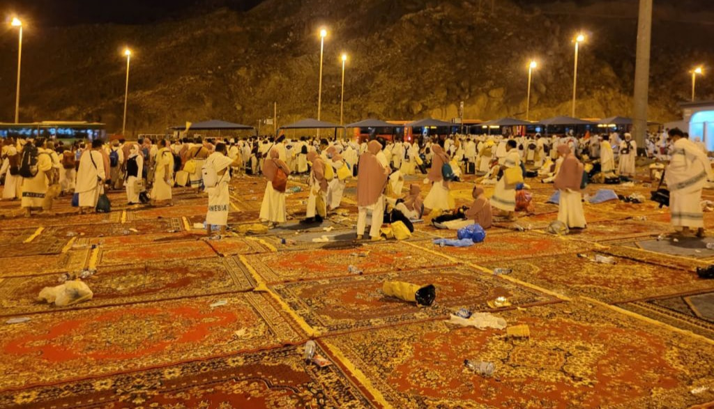 446 Orang Jemaah Haji Asal Kabupaten Kediri Bergeser ke Muzdalifah