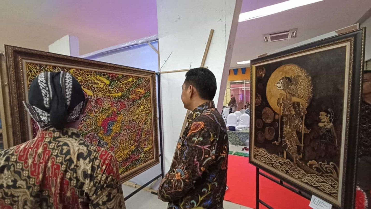 103 Lukisan Dipamerkan Dalam Pameran Seni Rupa "Bergerak" Di Jombang