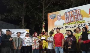 Turnamen Bola Voli Mbak Della Cup 2022 di Jombang Berakhir Meriah