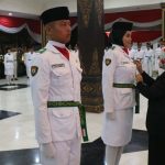 Pengukuhan Paskibraka Jombang 2022 Berlangsung Khidmat dan Haru