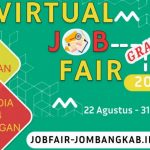 Virtual Job Fair 2022 di Jombang Tersedia Lebih Dari 1.134 Lowongan Kerja