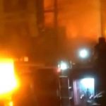 Sebegini Taksiran Kerugian Kebakaran Usaha Servis Motor di Jombang