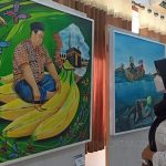 Pameran Lukisan di Jombang, Ada Gus Dur Duduk di Atas Pisang