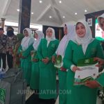 Bupati Mundjidah Wahab Buka Latihan Kader Dasar Fatayat NU se Jombang