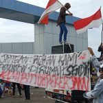 Massa Demo Pabrik PT CMI Kabuh Jombang, Tuntut Tanggung Jawab Perusahaan