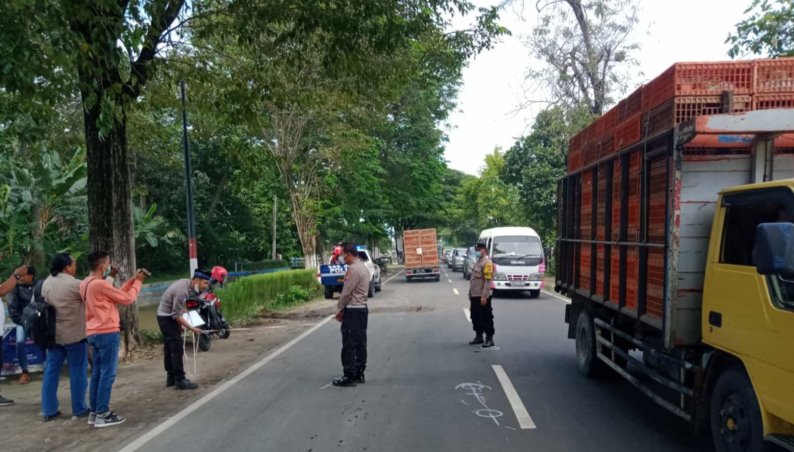 Kecelakaan Maut di Jombang, Pengendara Motor CBR Tewas Terlindas Dump Truk