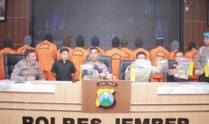 Polisi Tetapkan 22 Tersangka Kasus Dugaan Penambangan Emas Ilegal di Jember