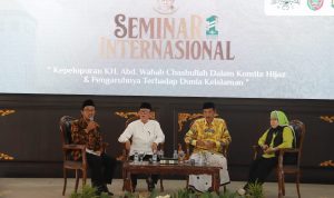 Seminar Internasional Komite Hijaz di Jombang, Bupati Ungkap Sosok KH A Wahab Chasbullah