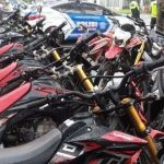 Puluhan Motor Knalpot Brong di Tulungagung Disita Polisi, Lihat Tuh