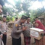 Ramadan 1444 H, Polres Jombang Bagikan 100 Paket Sembako untuk Warga Kurang Mampu