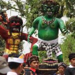Umat Hindu di Jombang Sambut Hari Raya Nyepi 2023 dengan Pawai Ogoh-ogoh