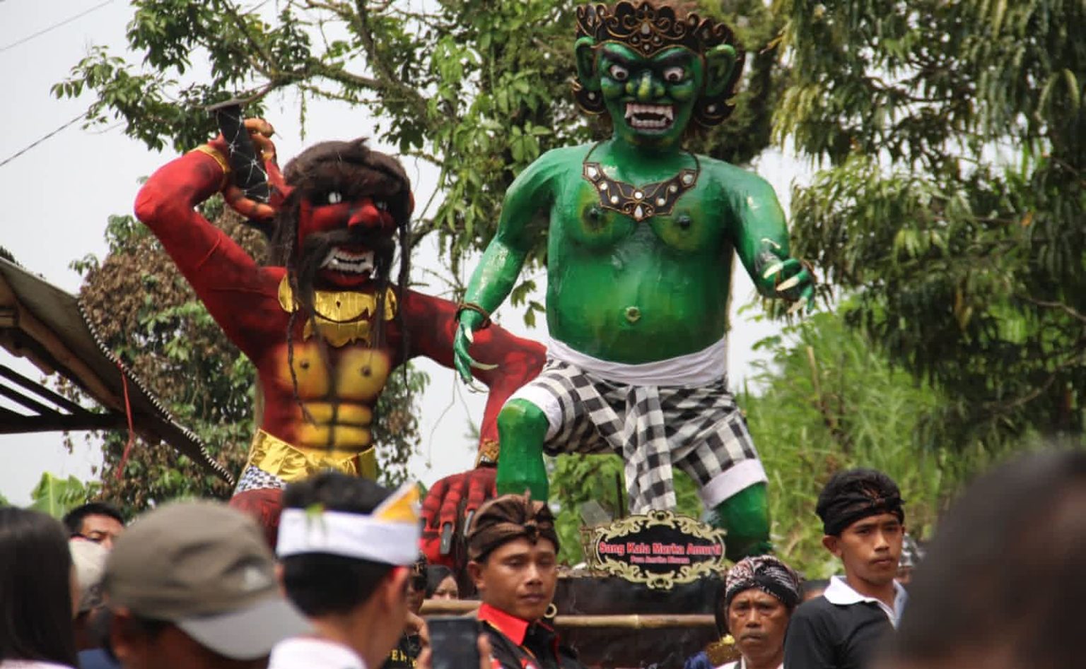 Umat Hindu Di Jombang Sambut Hari Raya Nyepi 2023 Dengan Pawai Ogoh Ogoh