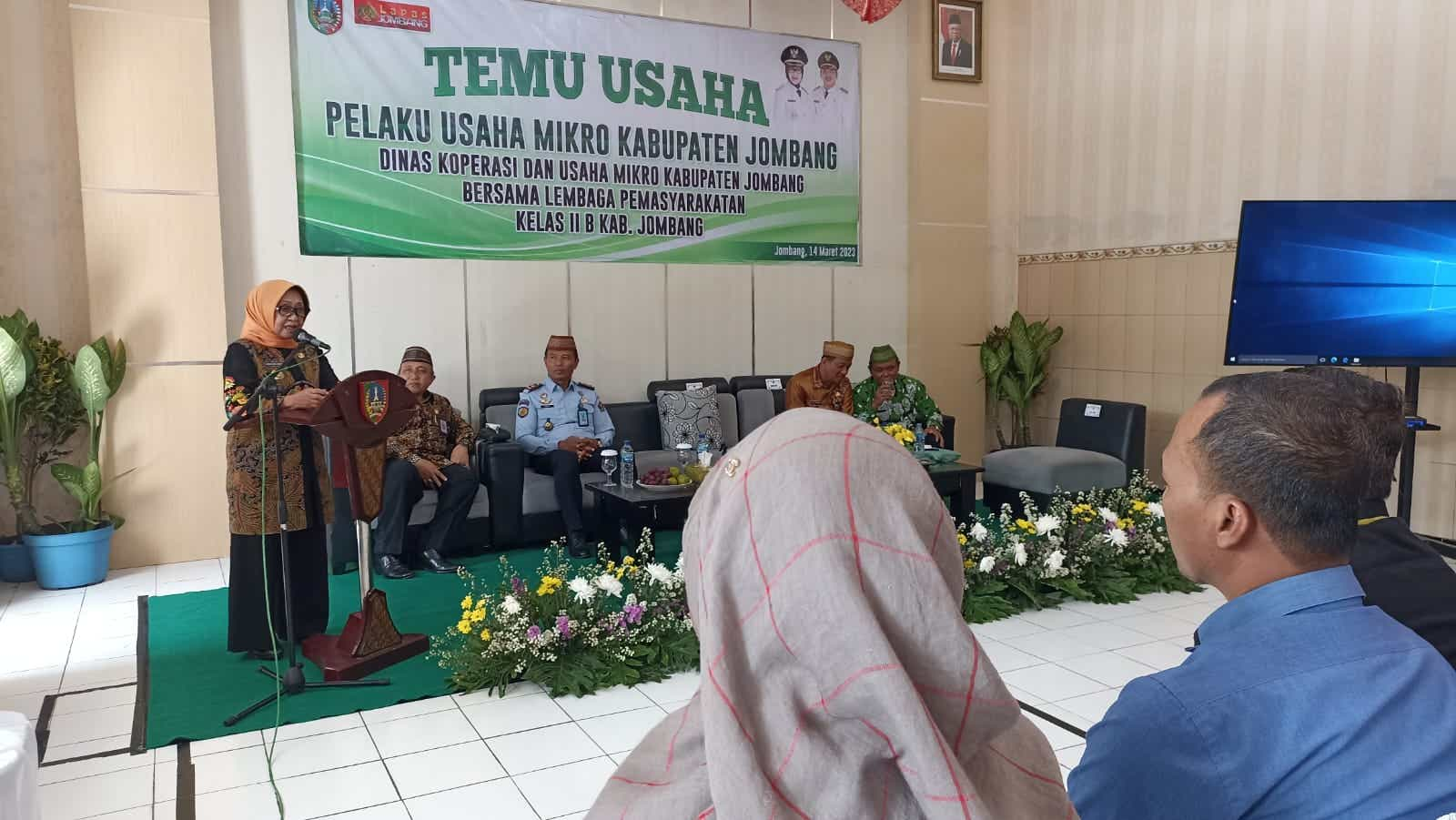 Lapas Jombang Bersama Dinkop Usaha Mikro Bekali Keterampilan Warga Binaan