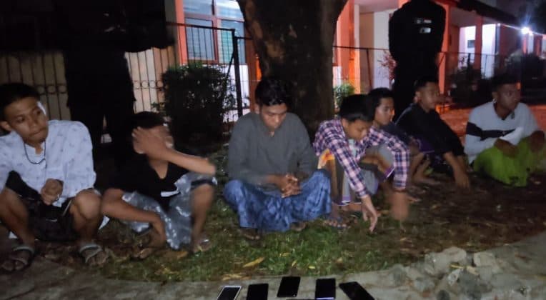 7 Remaja Tepergok Polisi Akan Perang Sarung di Pinggir Jalan Kota Bondowoso