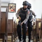 Polisi Lakukan Sterilisasi Sejumlah Gereja di Surabaya Jelang Paskah